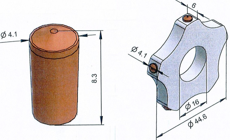 Widia freesmes 5 punten TCT cutter