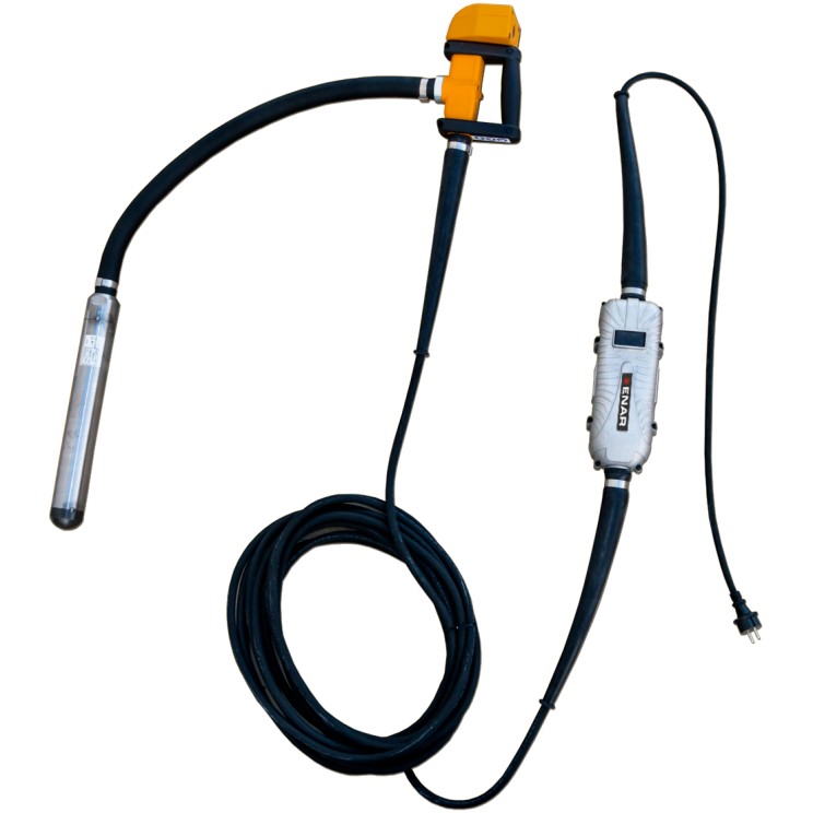 Trilnaald spyder-pro hoogfrequent met geïntegreerde pistoolhandgreep. Fles 50 mm